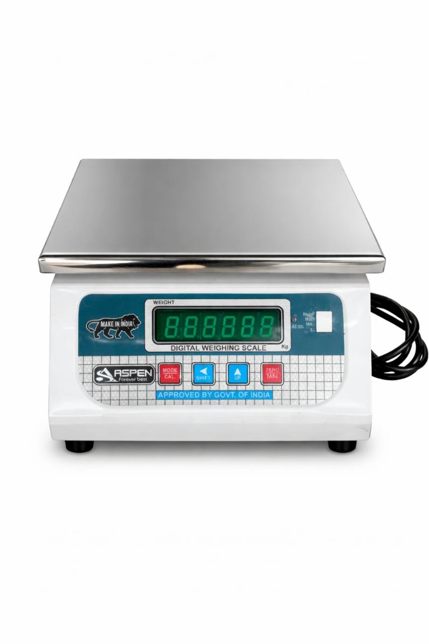 Digital counter weighing machine for grocery store and kirana shop