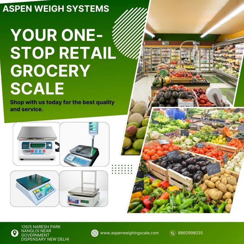 aspen weighing scale for retail uses