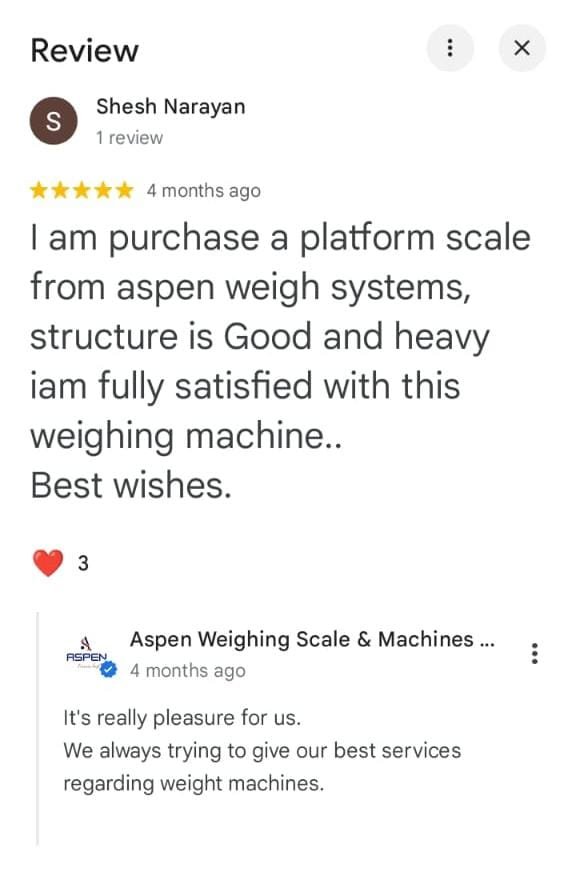 aspen weigh system manufacture scale in delhi