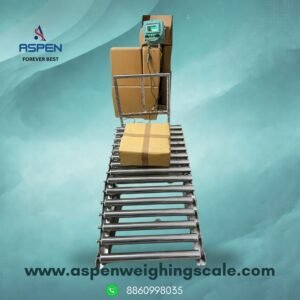 aspen scale with rollers drum weighing scale