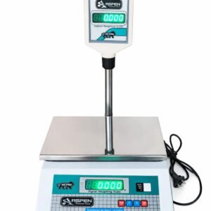 ASPEN digital platform weighing scale with LED pole display and stainless steel platform manufactured in Delhi